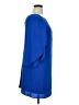 AB Studio 100% Polyester Solid Blue Casual Dress Size XL - photo 4