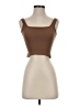OQQ Brown Tank Top Size S - photo 1
