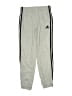 Adidas 100% Cotton Gray Track Pants Size 10 - 12 - photo 1