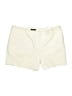 Worthington Solid Ivory Khaki Shorts Size 8 Petite - photo 1