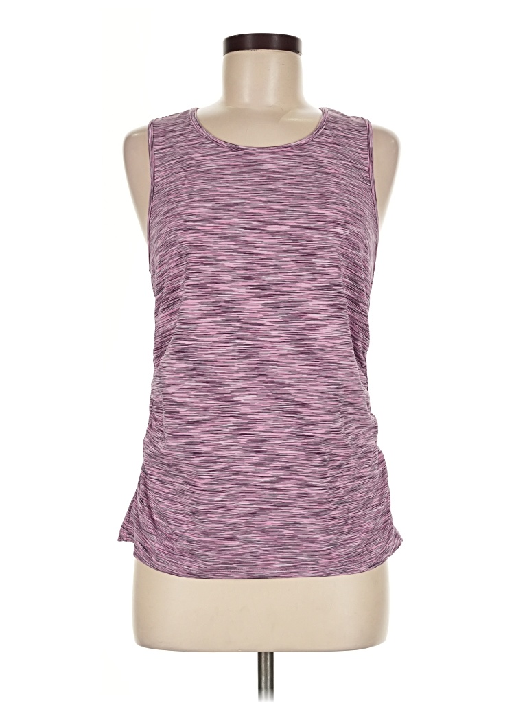 Pre-owned Saks Fifth Avenue Active Tank Top In Purple