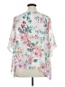 Valerie Stevens White Short Sleeve Blouse Size XL - photo 2