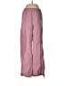 Nike 100% Polyester Solid Pink Casual Pants Size M - photo 1