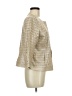 Black Label by Chico's 100% Polyester Metallic Gold Jacket Size Med (1) - photo 4