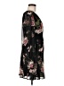 Unbranded 100% Polyester Floral Black Cocktail Dress Size M (estimated) - photo 4