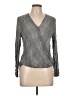 Max Studio 100% Rayon Gray Long Sleeve T-Shirt Size L - photo 1