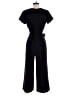 Club Monaco 100% Polyester Solid Black Jumpsuit Size 4 - photo 2