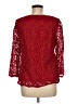 Talbots 100% Cotton Red 3/4 Sleeve Top Size 8 - photo 2