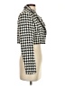 Blue Blush 100% Polyester Houndstooth Ivory Blazer Size S - photo 4