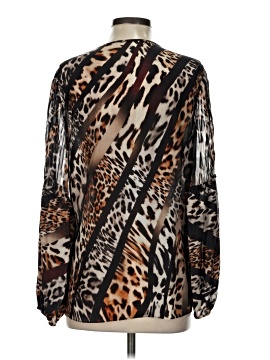 Kobi Halperin Long Sleeve Silk Top (view 2)