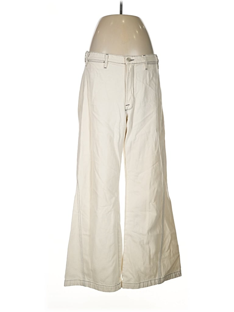 Pre-owned Frame Casual Pants In Ivory