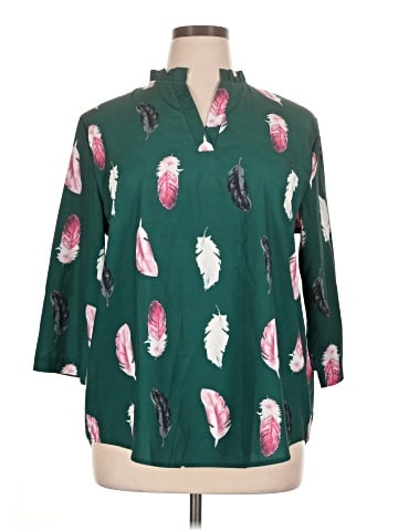Unbranded 3/4 Sleeve Blouse (view 1)