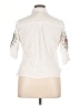 Assorted Brands 100% Viscose White 3/4 Sleeve Button-Down Shirt Size XL - photo 2