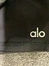 Alo Solid Black Athletic Shorts Size XXS - photo 3