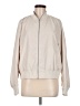 Uniqlo 100% Polyester Solid Ivory Track Jacket Size M - photo 1