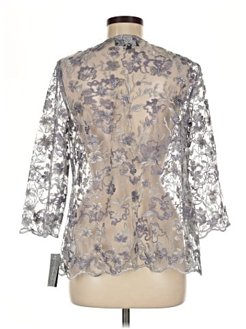 Alex Evenings 3/4 Sleeve Blouse (view 2)