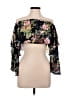 Love 100% Polyester Black 3/4 Sleeve Blouse Size M - photo 1