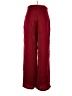 Shein 100% Polyester Burgundy Casual Pants Size L - photo 2