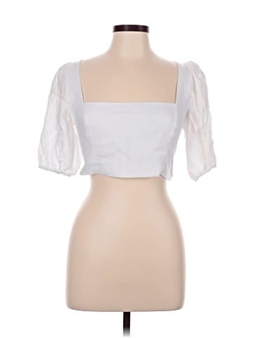 Reformation 3/4 Sleeve Blouse (view 1)