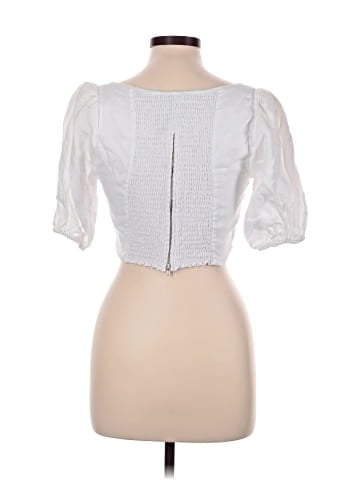 Reformation 3/4 Sleeve Blouse (view 2)