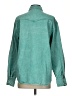 Lucky & Blessed Teal Denim Jacket Size S - photo 2