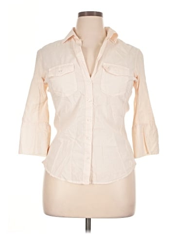 James Perse 3/4 Sleeve Button-Down Shirt (view 1)