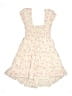 LoveShackFancy 100% Cotton Hearts Ivory White Dress Size 7 - 8 - photo 1