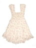 LoveShackFancy 100% Cotton Hearts Ivory White Dress Size 7 - 8 - photo 2