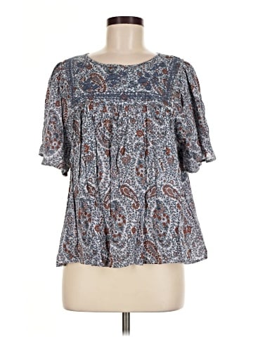 Lucky Brand Short Sleeve Blouse (view 1)