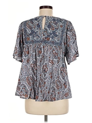 Lucky Brand Short Sleeve Blouse (view 2)
