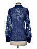 Halogen Blue Long Sleeve Blouse Size S - photo 1