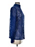 Halogen Blue Long Sleeve Blouse Size S - photo 4