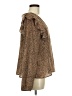 Meraki 100% Polyester Brown Long Sleeve Blouse Size M - photo 4