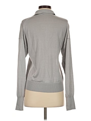 MM. LaFleur Long Sleeve Silk Top (view 2)