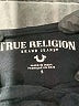True Religion 100% Cotton Black Pullover Hoodie Size 5 - photo 3