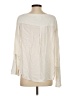 3x1 100% Rayon Ivory Long Sleeve Blouse Size S - photo 2