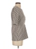 Ann Taylor Gray 3/4 Sleeve Blouse Size S - photo 4