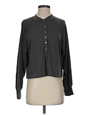 Elie Tahari Long Sleeve Henley (view 1)