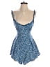 Princess Polly 100% Rayon Blue Romper Size 4 - photo 1