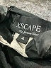 Xscape 100% Polyester Solid Black Cocktail Dress Size 4 - photo 4