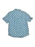 Old Navy Stars Blue Short Sleeve Button-Down Shirt Size 6 - 7 - photo 2
