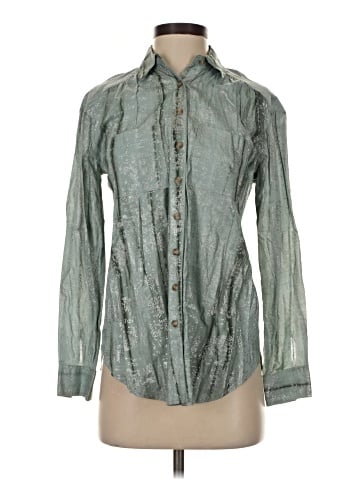 Pilcro Long Sleeve Button-Down Shirt (view 1)