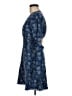 Intermix 100% Silk Paisley Blue Casual Dress Size M - photo 5