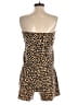 New York & Company Animal Print Tan Romper Size S - photo 2