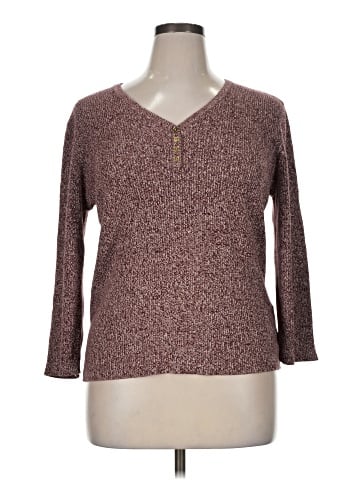 Jones New York Signature 3/4 Sleeve Top (view 1)