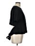 A New Day Black Short Sleeve Top Size L - photo 4