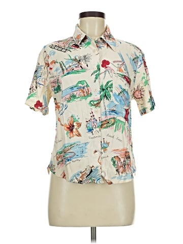 Limited America Short Sleeve Button-Down Shirt (view 1)
