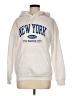 Shein 100% Polyester Ivory Pullover Hoodie Size 6 - photo 1