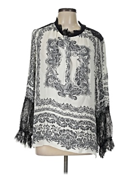 Kobi Halperin 3/4 Sleeve Silk Top