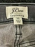 J.Crew Chevron-herringbone Gray Jeans Size 30 waist - photo 7